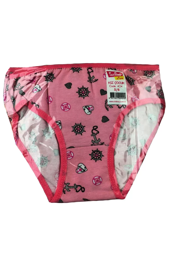 Toptan intimo Kız Likralı Empirme Bikini Karışık Renk Desen