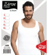 Toptan Zirve Erkek Penye Atlet Beyaz