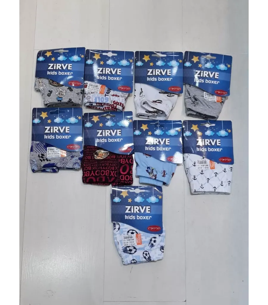 Toptan Zirve Çocuk Boxer