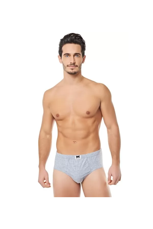Tutku Erkek Kom Slip Gri