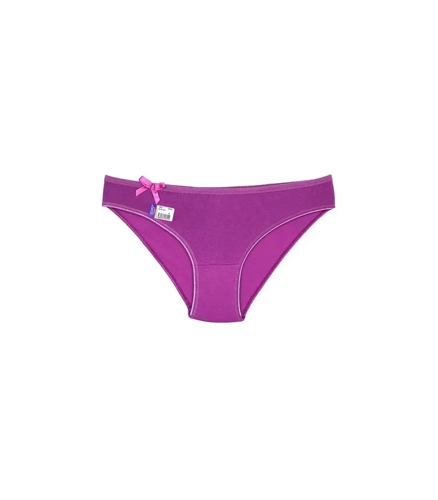 Toptan Sedef Yıldız Likralı Düz Renk Bikini Lila