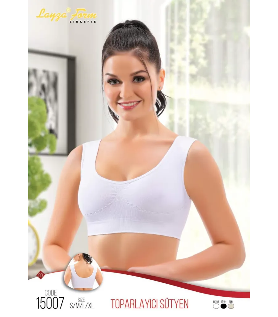 Toptan Layza Form Kalın Askılı Toparlayıcı Büstiyer