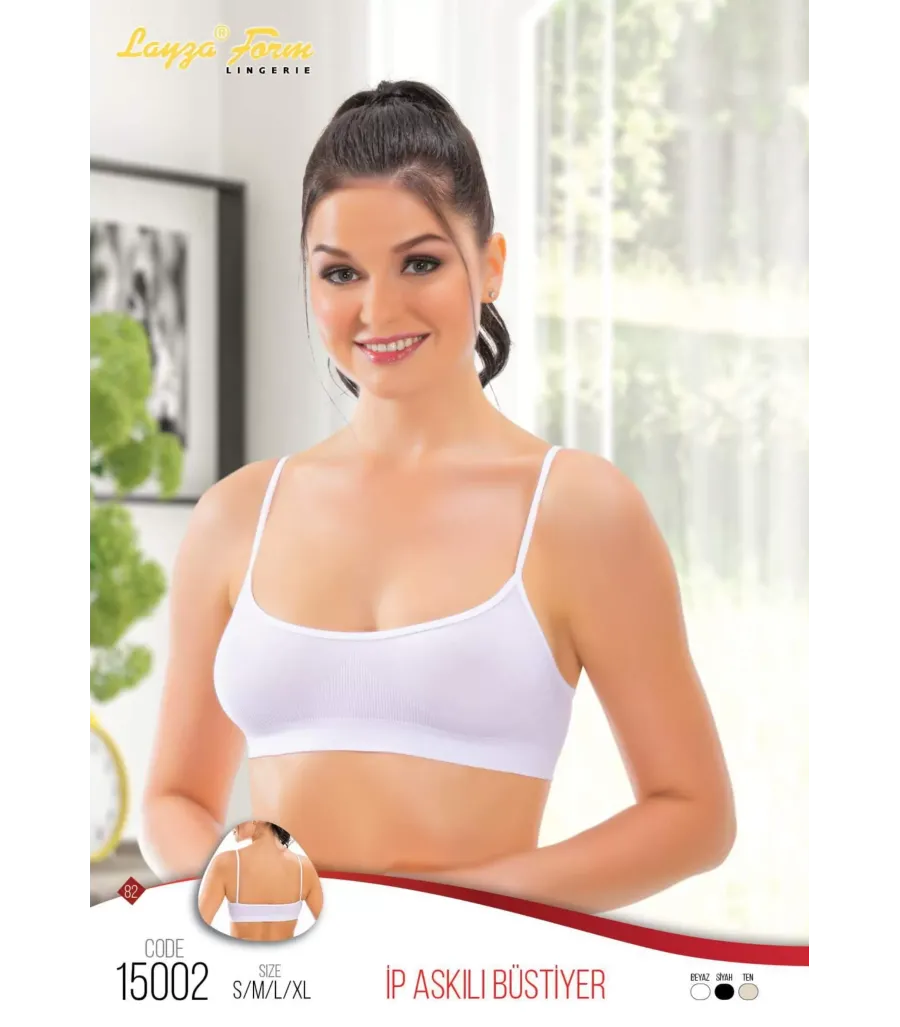 Toptan ip Askılı Büstiyer