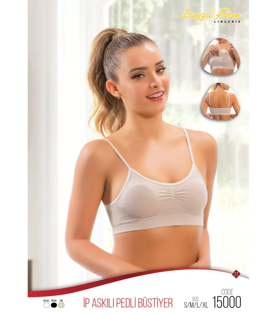 Toptan Toptan Pedli ince Askılı Büstiyer