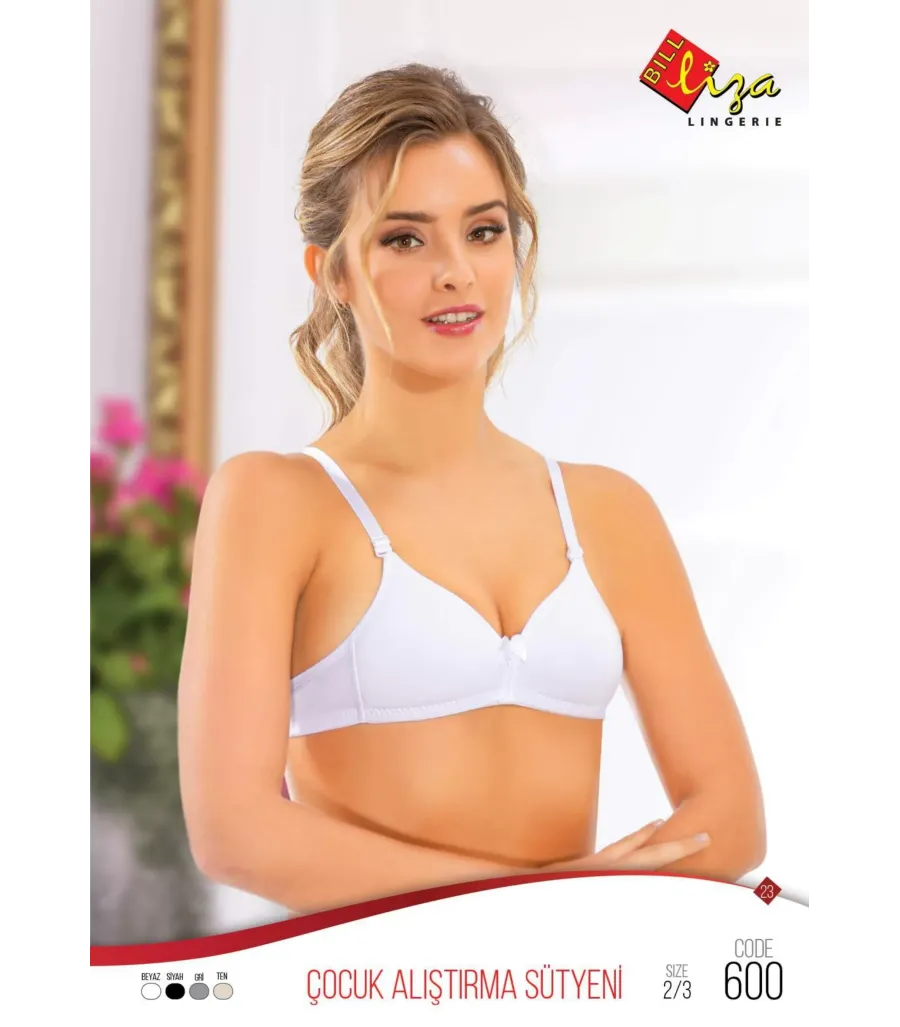 Toptan Çocuk Cup Alıştırma Sütyeni