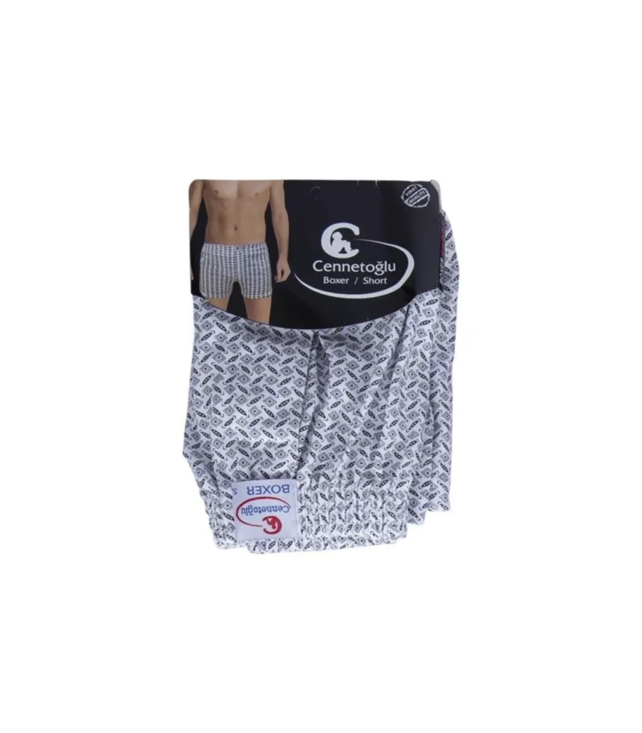Toptan Desenli Erkek Boxer