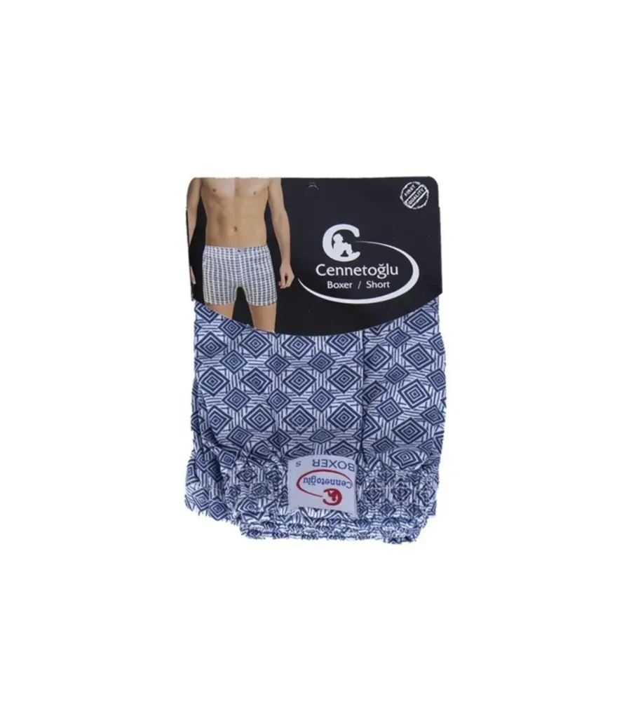 Toptan Desenli Erkek Boxer