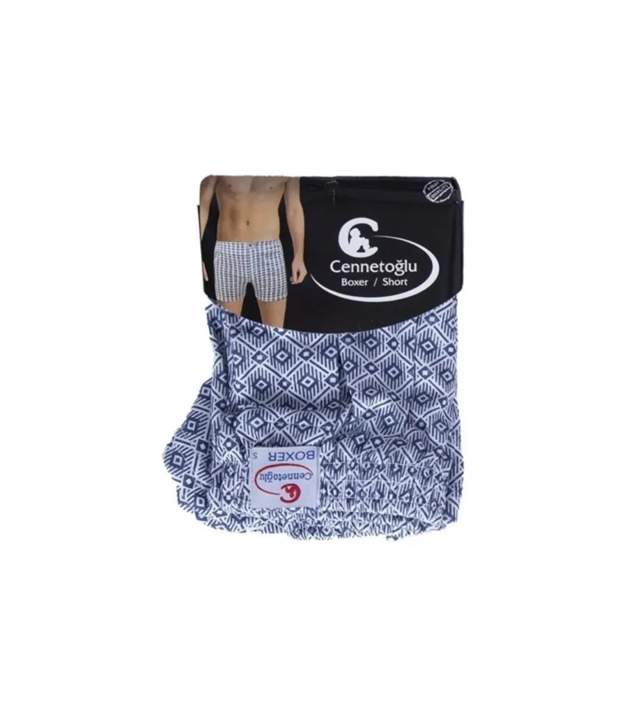 Toptan Desenli Erkek Boxer
