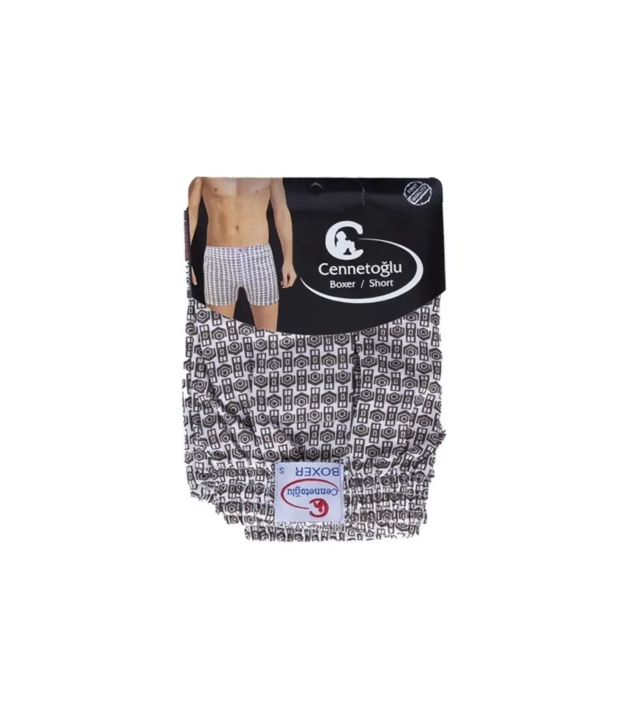 Toptan Desenli Erkek Boxer