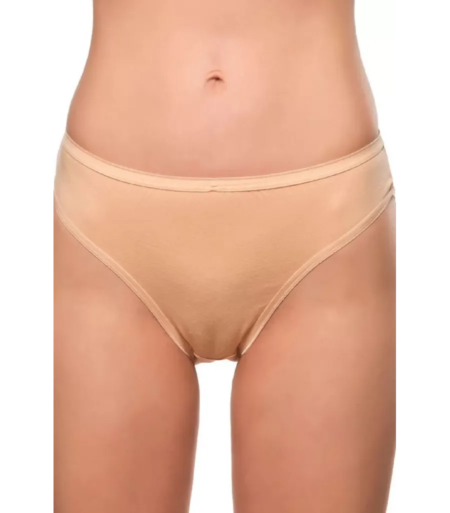 Toptan Güryıldız Bikini Külot Ten