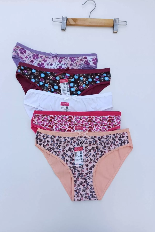 Toptan Güryıldız Likralı Desenli Bikini
