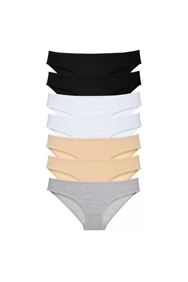 Toptan Güryıldız Likralı Düz Renk Bikini