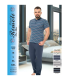 Toptan Yarım Kol Erkek Pijama Takımı SD24