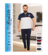 Toptan Yarım Kol Erkek Pijama Takımı SD220