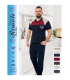 Toptan Yarım Kol Erkek Pijama Takımı SD221