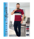 Toptan Yarım Kol Erkek Pijama Takımı SD224