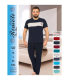 Toptan Yarım Kol Erkek Pijama Takımı SD228