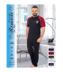 Toptan Yarım Kol Erkek Pijama Takımı SD230
