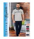 Toptan Yarım Kol Erkek Pijama Takımı SD232