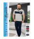 Toptan Yarım Kol Erkek Pijama Takımı SD233