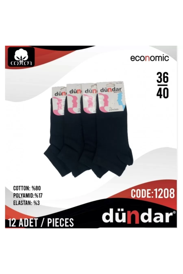 Toptan Dündar Lycra Patik Çorap