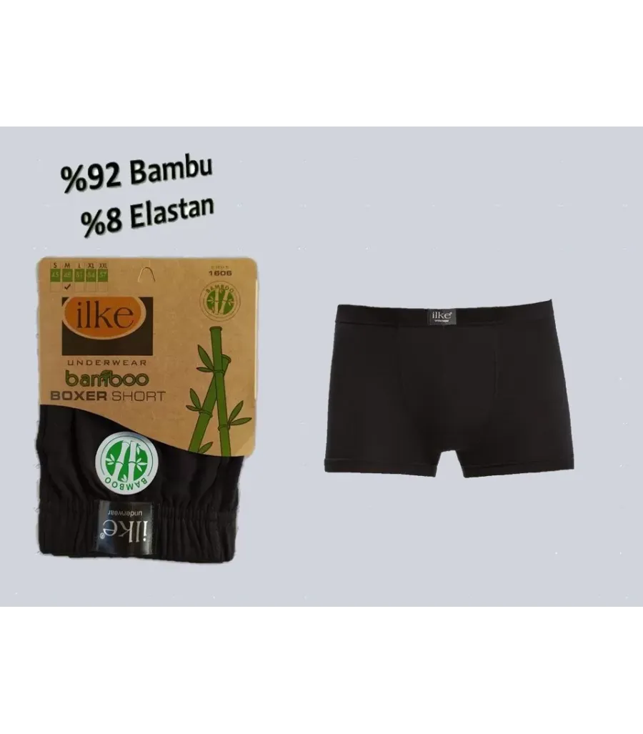 Toptan ilke Likralı Bambu Boxer