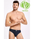 Toptan ilke Likralı Bambu Slip Külot Lacivert