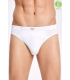 Toptan ilke Likralı Bambu Slip Külot Beyaz
