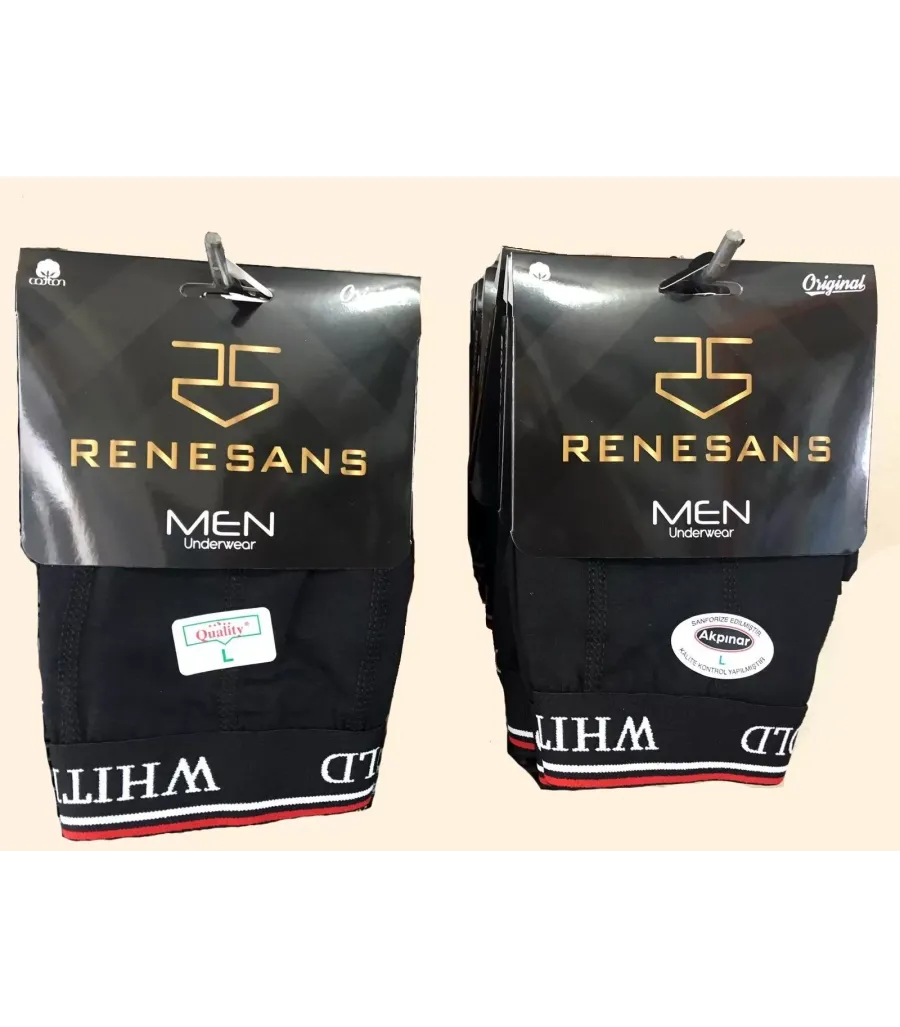 Toptan Likralı Boxer Tekli Paket 50 Adet Çok Al Az Öde