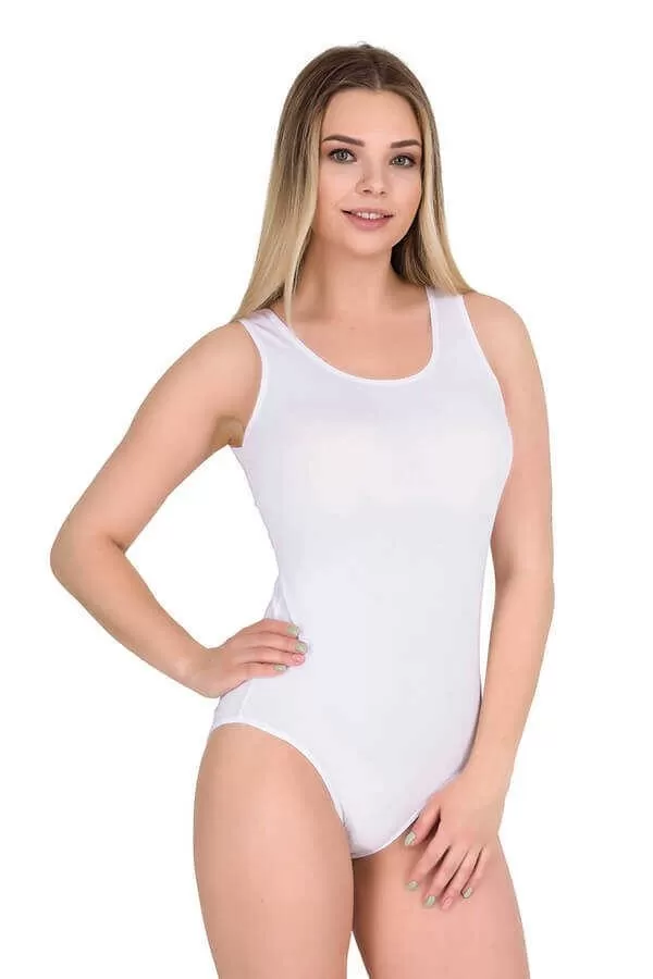Toptan Anıt 4059 Kadın Geniş Askılı Çıtçıtlı (Kancalı) Body