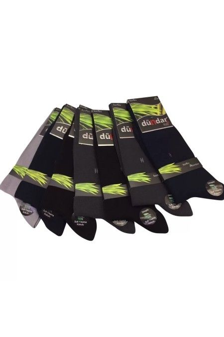 Dündar Plus Dikişsiz Erkek Bambu Lycra Çorap