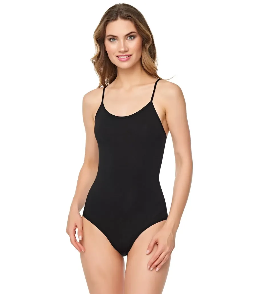 Toptan CNT ip Askılı Çıtçıtlı Body Siyah