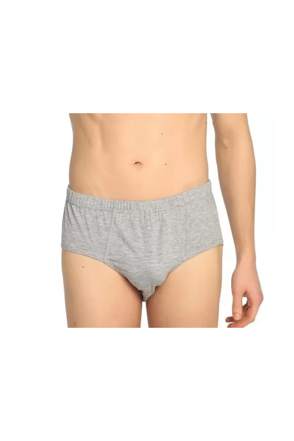 Toptan Ön Yıldız Erkek Kom Slip Gri