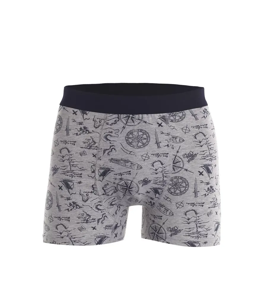 Toptan NBB Desenli Erkek Boxer