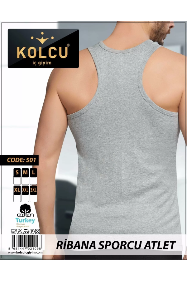 Kolcu Ribana Sporcu Atlet Gri