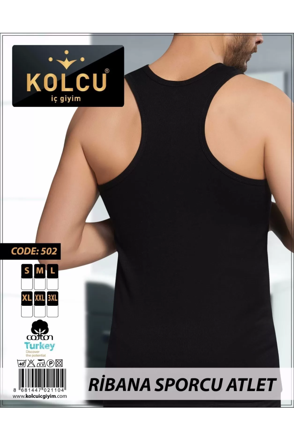 Kolcu Ribana Sporcu atlet Siyah