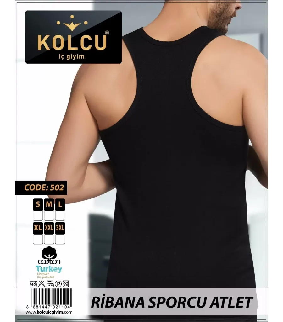 Kolcu Ribana Sporcu atlet Siyah