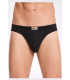 Toptan İlke Pamuk Spor Slip Külot (3 lü Paket) Siyah