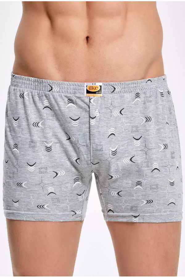 Toptan İlke %100 Pamuk Empirme Boxer