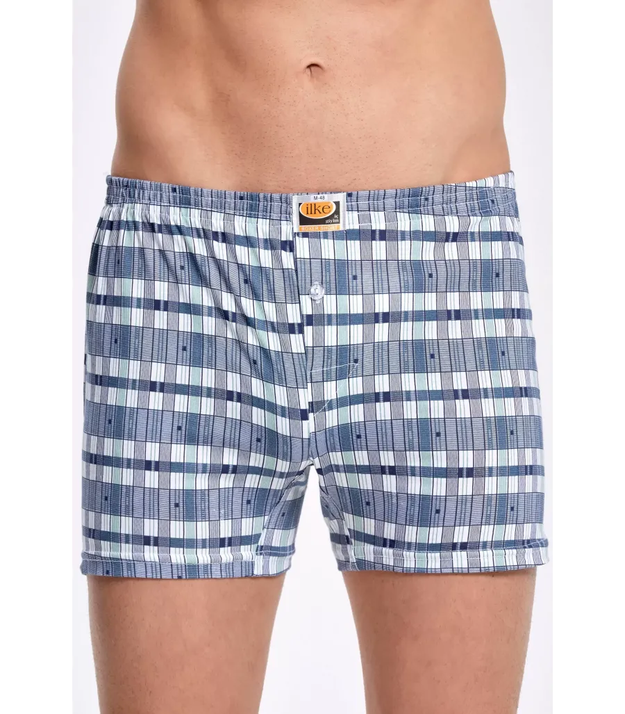 Toptan İlke %100 Pamuk Empirme Boxer