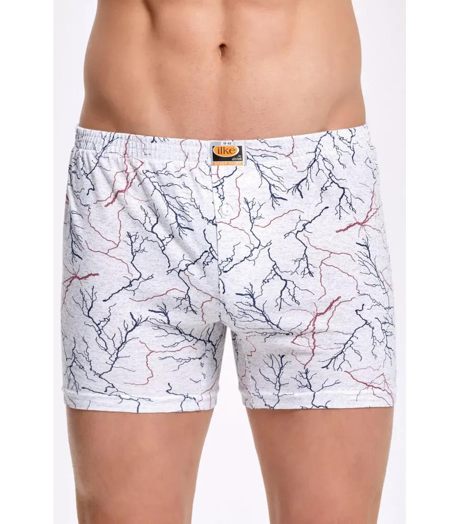 Toptan İlke %100 Pamuk Empirme Boxer