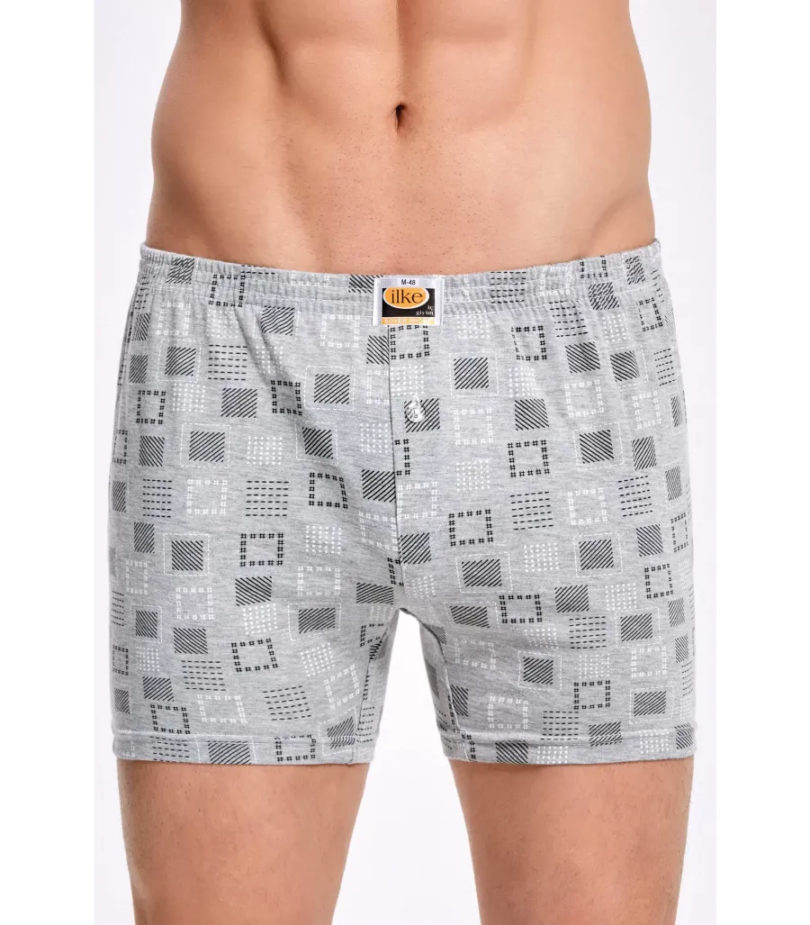 Toptan İlke %100 Pamuk Empirme Boxer