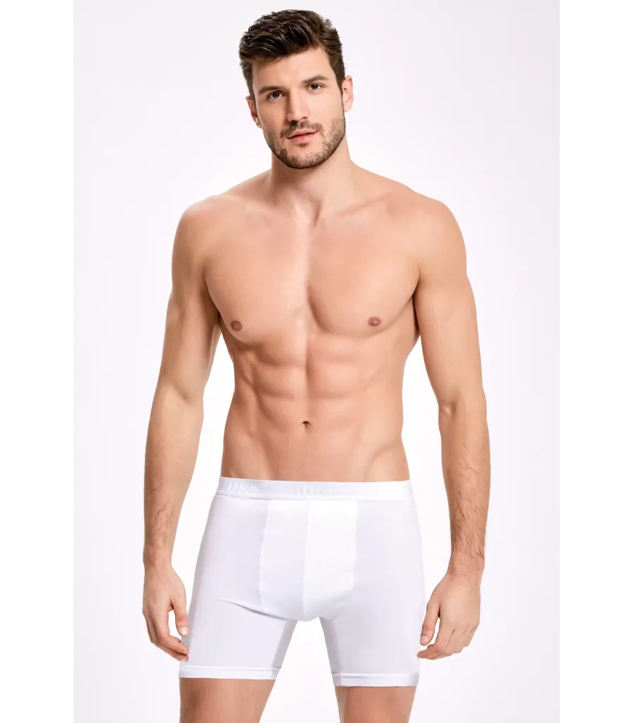 Toptan İlke Likralı Uzun Paça Boxer (Kutulu)
