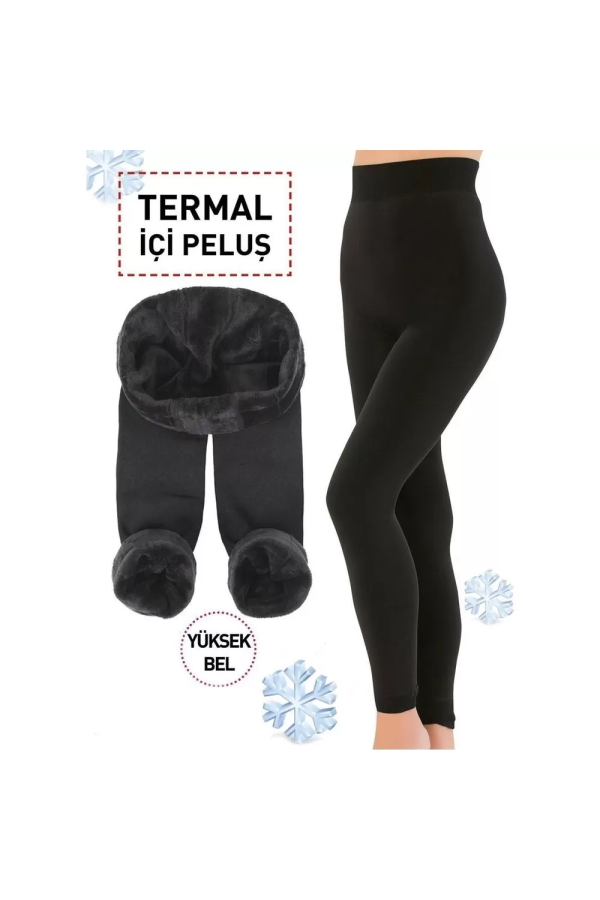Toptan Larosa Termal içi Peluş Kadın Tayt