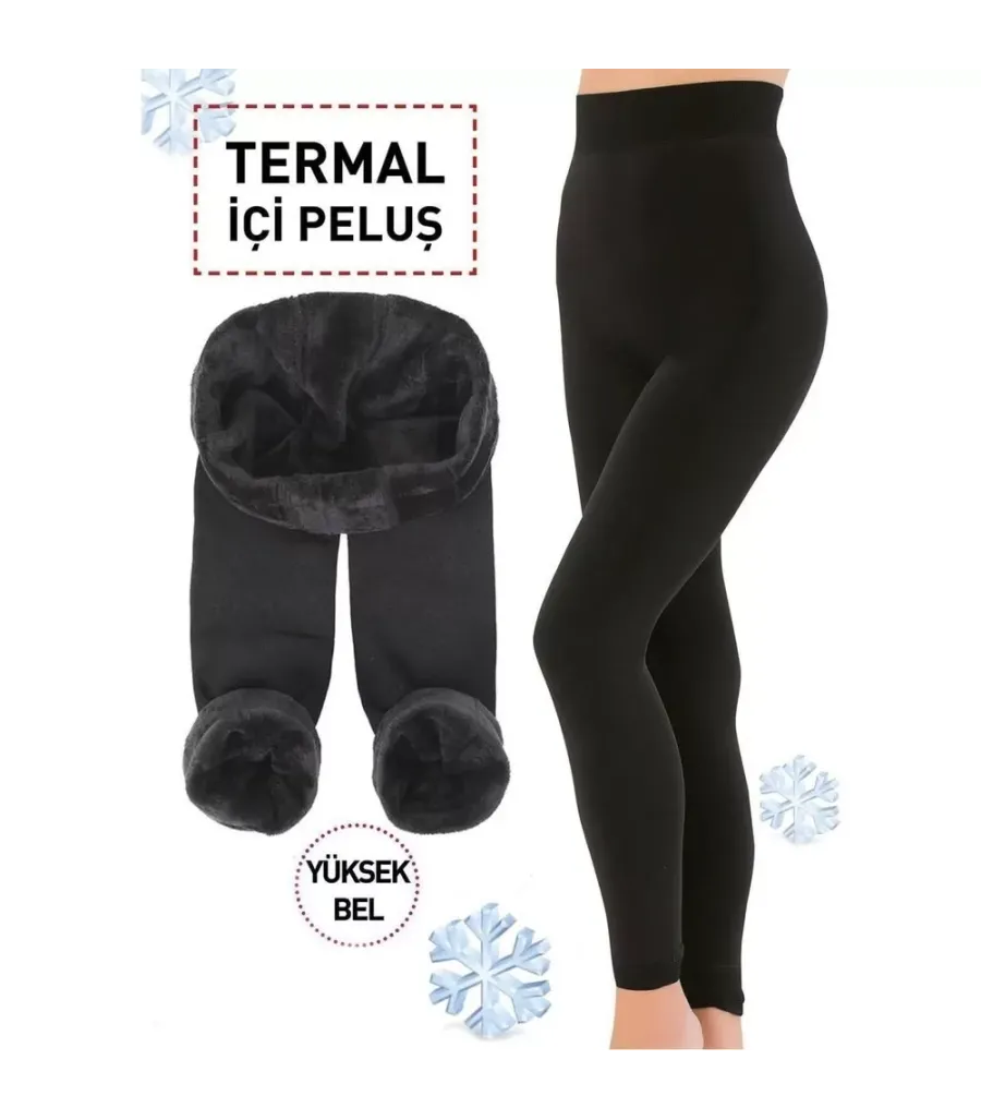 Toptan Larosa Termal içi Peluş Kadın Tayt
