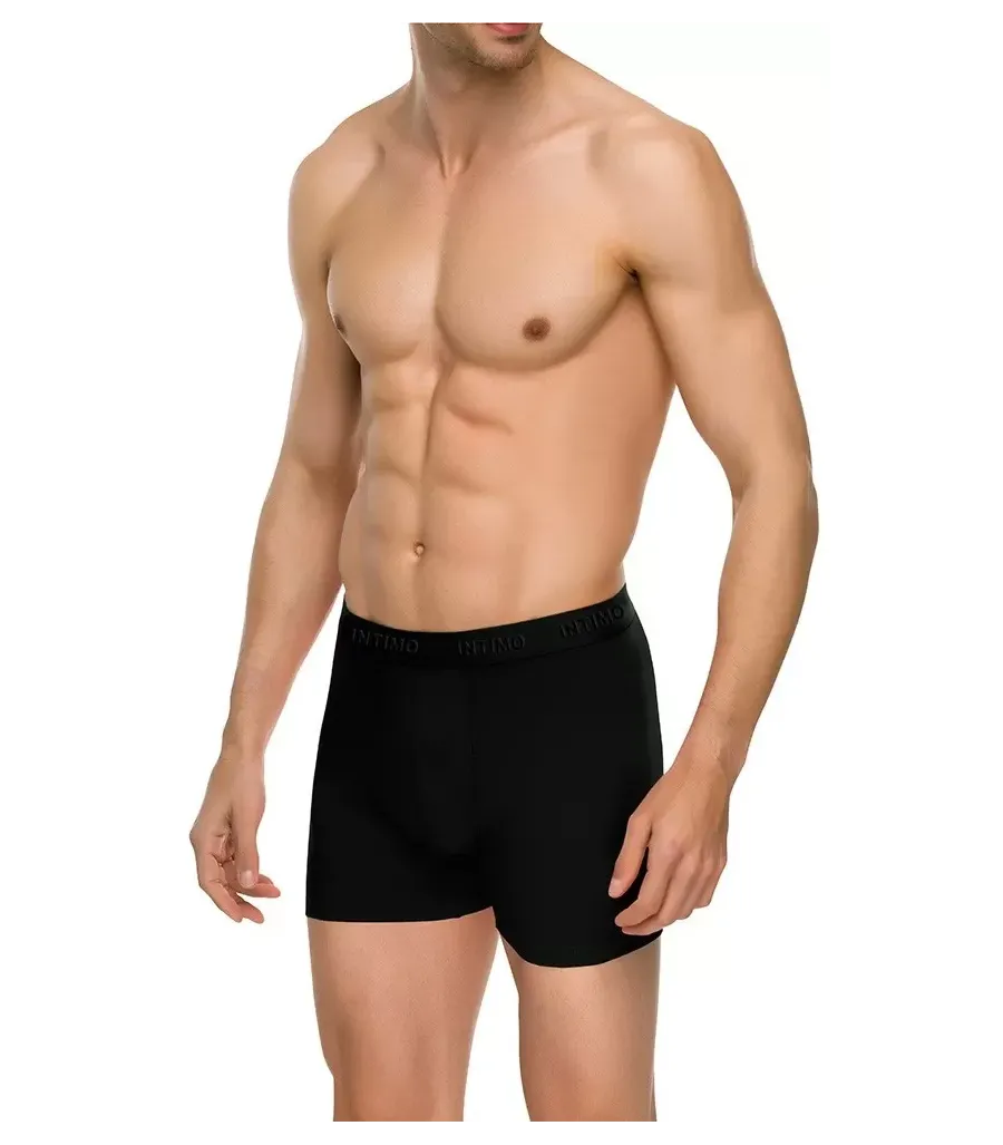 Toptan intimo Penye Likralı Erkek Boxer