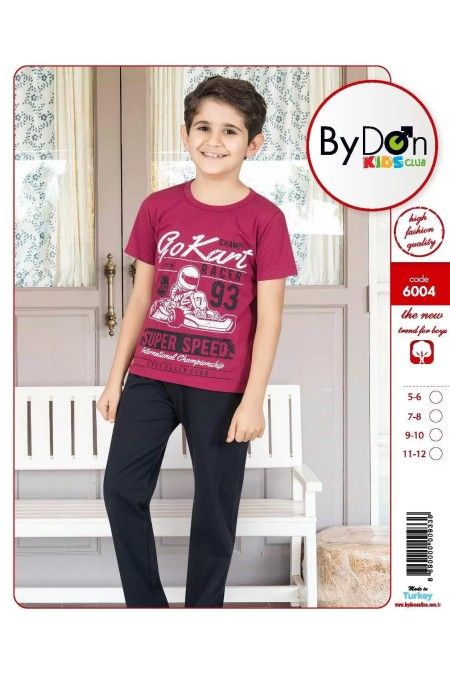 Toptan Bydon Erkek Çocuk Pijama Takımı BYD-6004