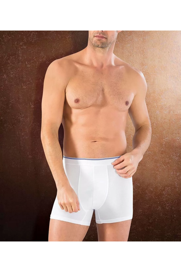 Toptan Aydoğan Erkek Beyaz Boxer 0565