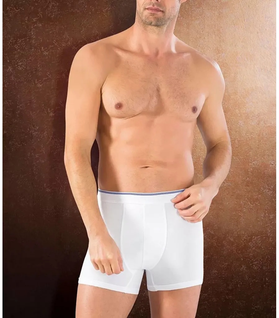 Toptan Aydoğan Erkek Beyaz Boxer 0565