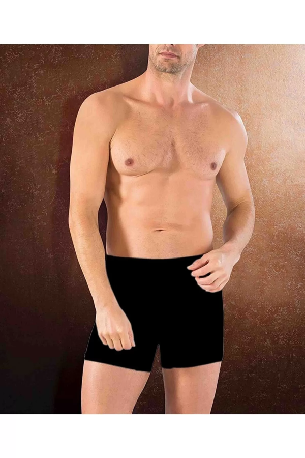 Toptan Aydoğan Erkek Siyah Boxer 0565
